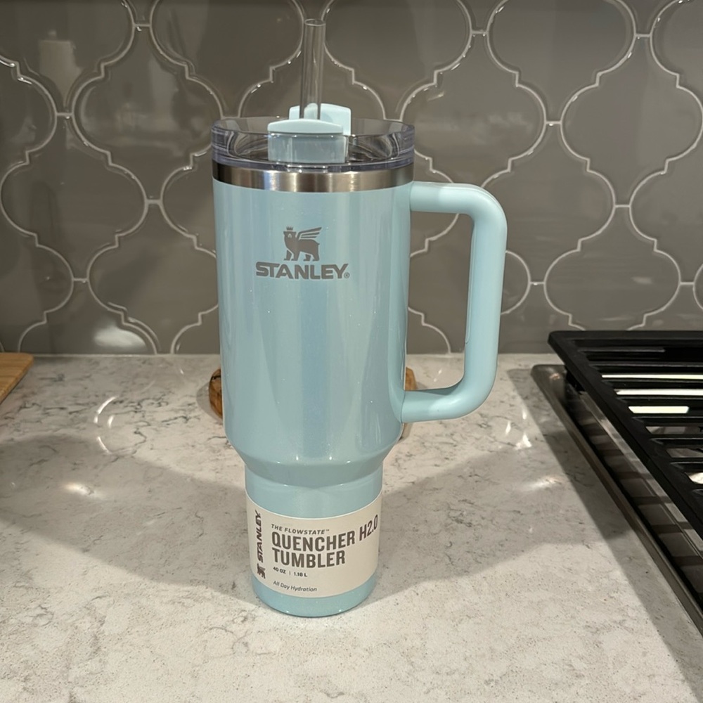Stanley Quencher 40 ounce Target Blueberry Milk